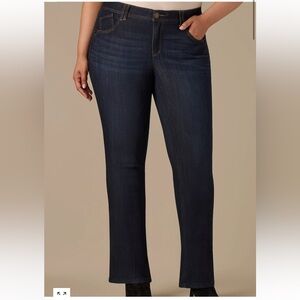 Wit & Wisdom Dark Wash Bootcut Jeans – Size 16 – NWT